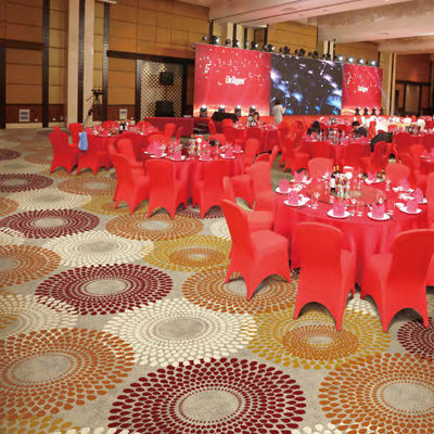 Wool And Nylon Woven Axminster Carpet For Lobby Wall To Wall