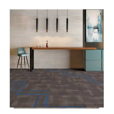 Commercial PVC Carpet Office Solution Dyed Nylon Carpet 60cm*60cm