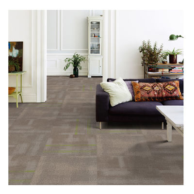 Commercial PVC Carpet Office Solution Dyed Nylon Carpet 60cm*60cm