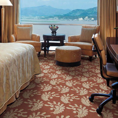 Comfortable Tufted Broadloom Carpet Hotel Polypropylene Carpet