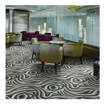 Custom Design Banquet Hall Woven Axminster Carpet With CRI And CE
