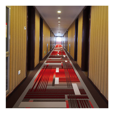 Custom Pattern Luxury Hospitality Carpet Wear Resisting For Hallway