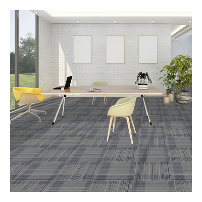 PVC Backed Office Removable Nylon Carpet Tiles 50cm*50cm