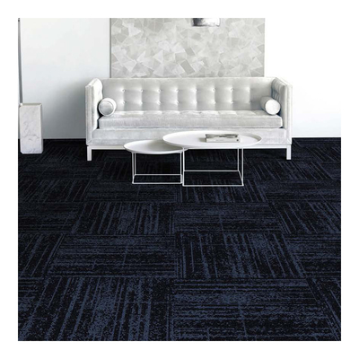 Bright Color Embellishment Grey Nylon Carpet Tiles For Home Or Business