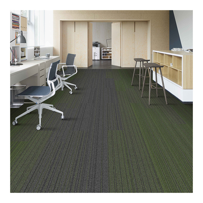 25 X 100 cm Nylon Carpet Tiles With PVC Backing 5mm Pile Height for business