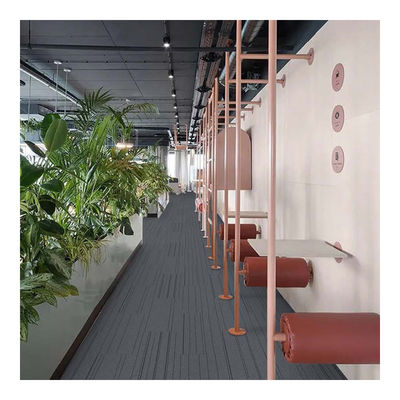 10 Inch X 40 Inch Commercial Modular Carpet PP With Bitumen Backing