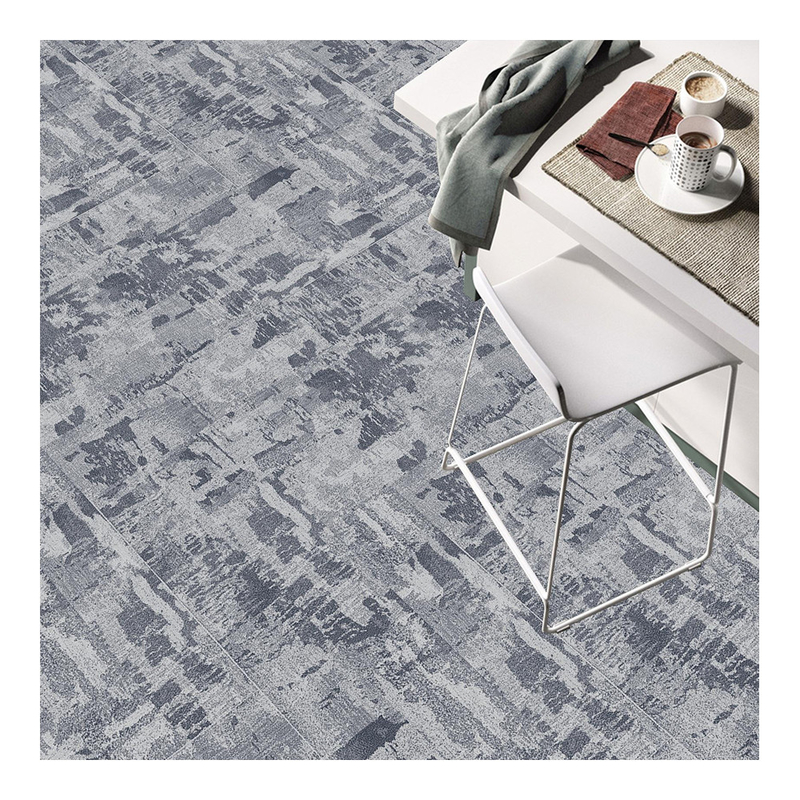 Custom Printed Indoor Carpet Tiles 50cm X 50cm Modular Carpet For Home